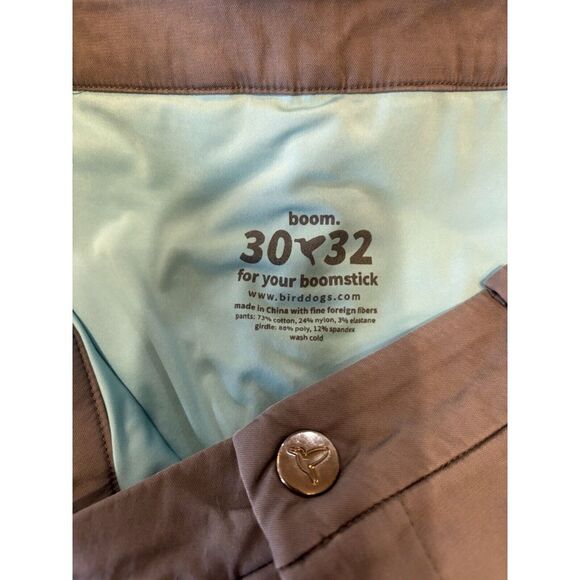 Bird Dogs Pants Mens Sz 30X 32 Boom‎ For Your Broomstick Lined Chico Gray - Picture 3 of 7